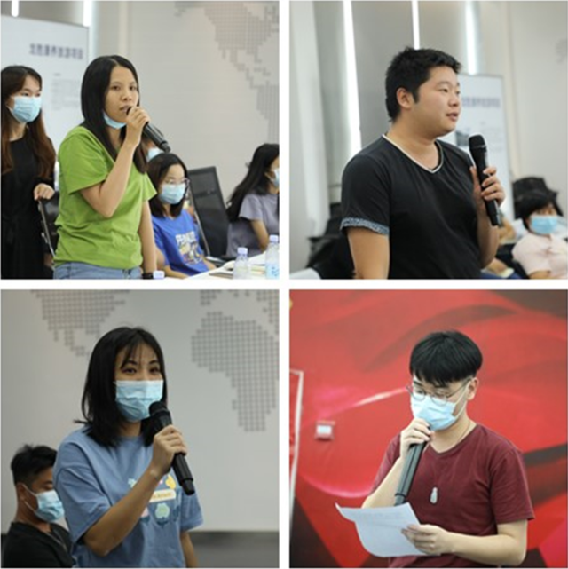 學員圍繞“端正入黨動機，爭取早日入黨”這一主題進行發(fā)言，談認識、談感想、手寫體會，切實用行動彰顯入黨初心。