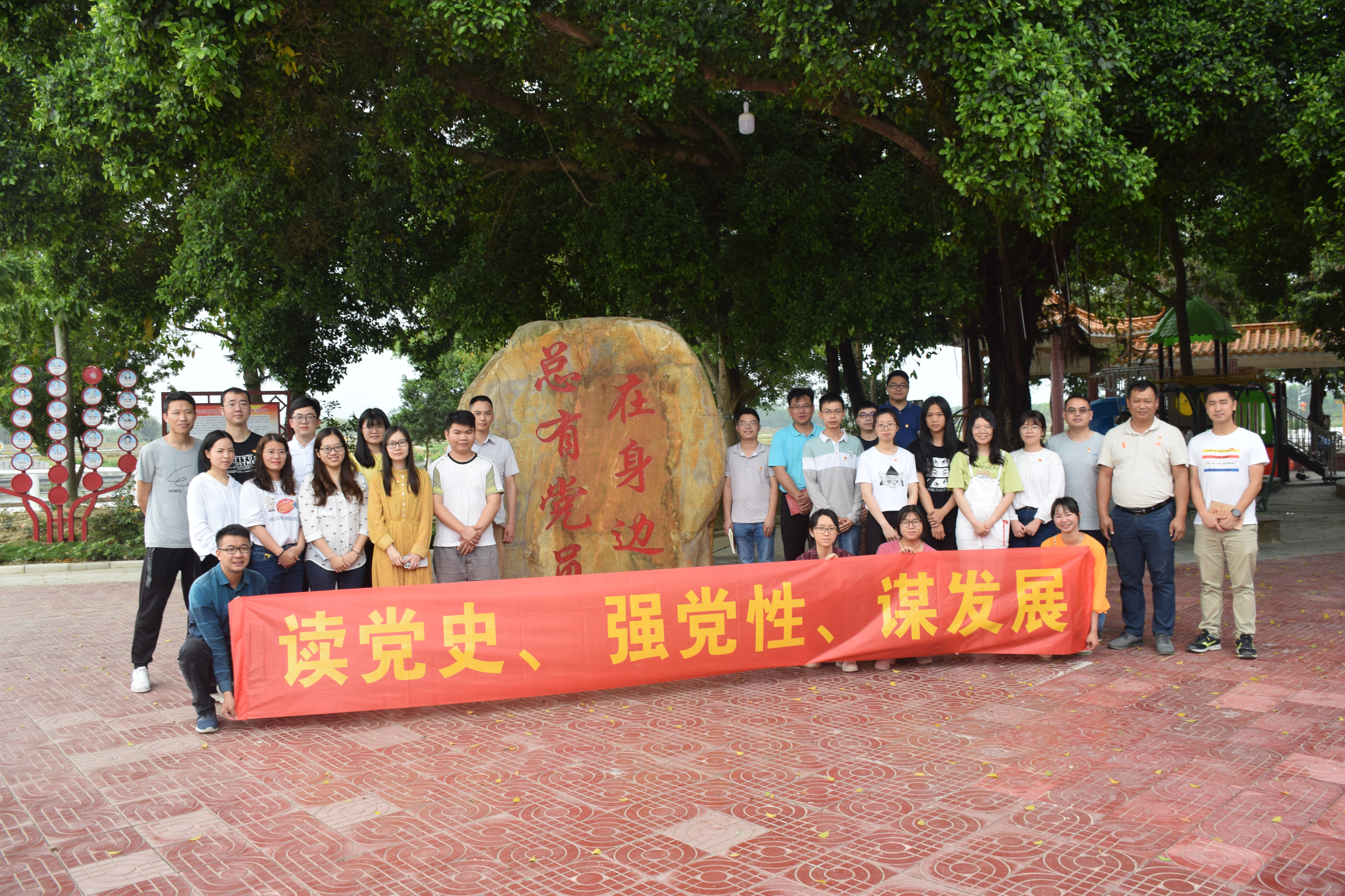 6青年黨員榕樹(shù)下學(xué)黨史.JPG